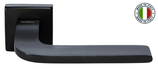 Дверная ручка Morelli Luxury SPUTNIK S5 NERO чёрная, Италия