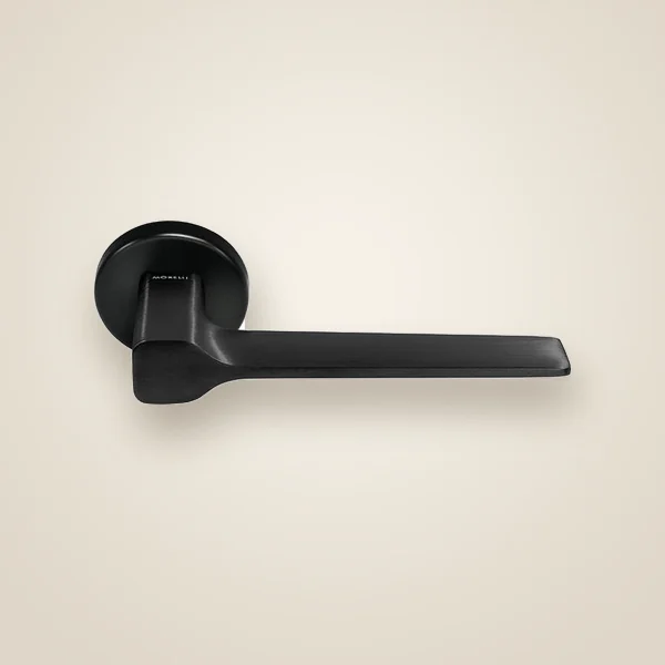 Дверная ручка Morelli Luxury GRAND CARAT NERO soft-touch, Италия