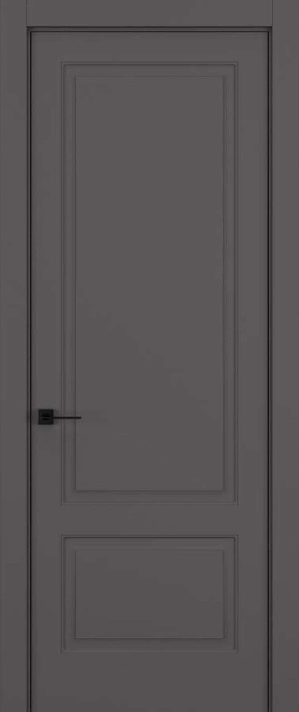 Дверь HAUSDOORS коллекции ГАРМОНИЯ, модель 21, матовая эмаль Антрацит