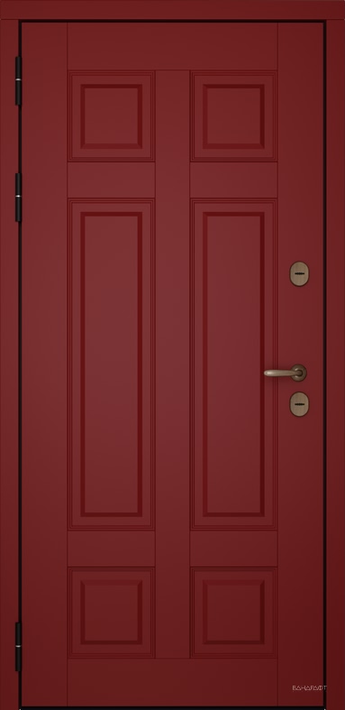 Входная дверь с терморазрывом HAUSDOORS Нуво 6.2 — BAKUN DOORS, Новосибирск