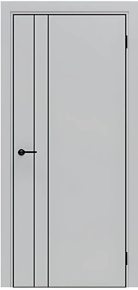 Дверь PORTIKA Современные PORTA-58 4AB, полипропилен, Nardo Grey (серый) — BAKUN DOORS, Новосибирск