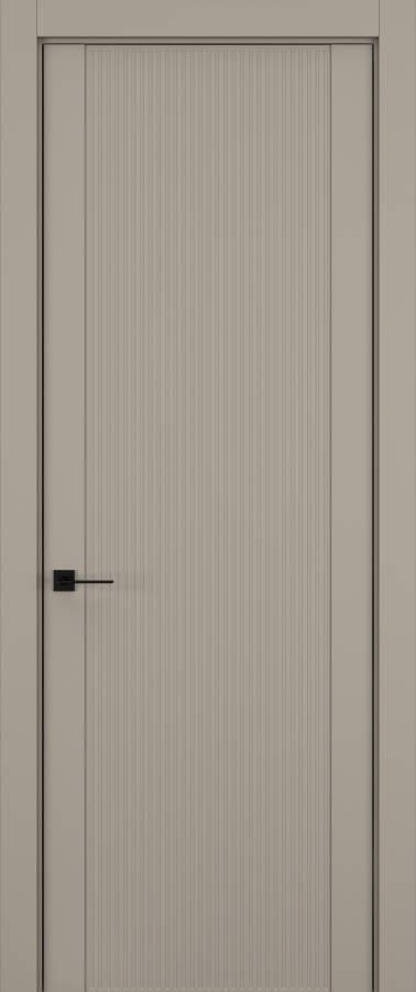 Дверь HAUSDOORS Фактурные линии модель 2, керамик (soft-touch) — BAKUN DOORS, Новосибирск