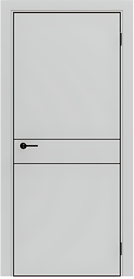 Дверь PORTIKA Современные PORTA-52 4AB, полипропилен, Nardo Grey (серый) — BAKUN DOORS, Новосибирск