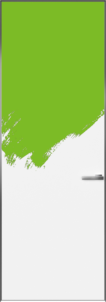 Скрытая дверь HAUSDOORS Скрытые PAINT INVISIBLE Эффект невидимки · полотно в цвет стены, под покраску — BAKUN DOORS, Новосибирск