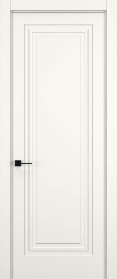 HAUSDOORS Элегант 01 в цвете Жемчужный RAL 9010