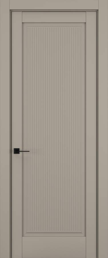 Дверь HAUSDOORS Фактурные линии — Керамик бежевый