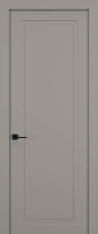 HAUSDOORS Геометрия 01 в цвете Каменно-серый RAL 7030
