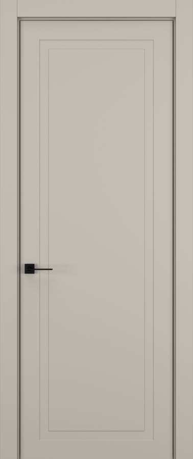 HAUSDOORS Геометрия 01 в цвете Серый шёлк RAL 7044