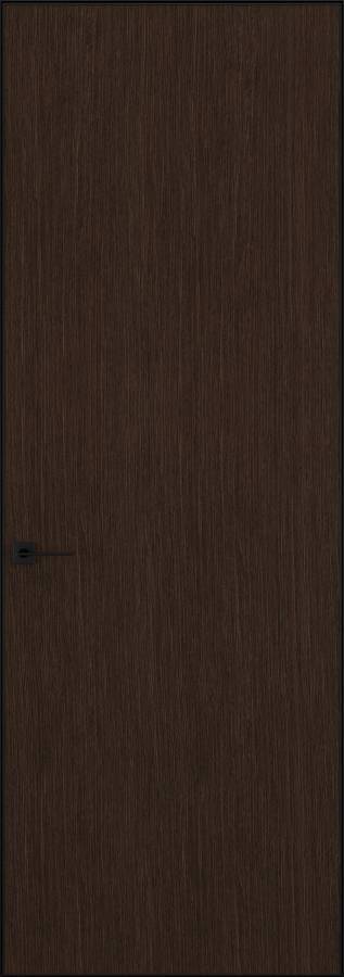 HAUSDOORS Сибирь 01 (вертикальное направление) в цвете Шпон Темный Орех