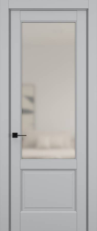 Дверь HAUSDOORS Современная классика 4, стекло матовое с двух сторон (Soft Classic 4)