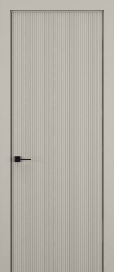 HAUSDOORS Вертикаль 01 в цвете Серый шёлк RAL 7044