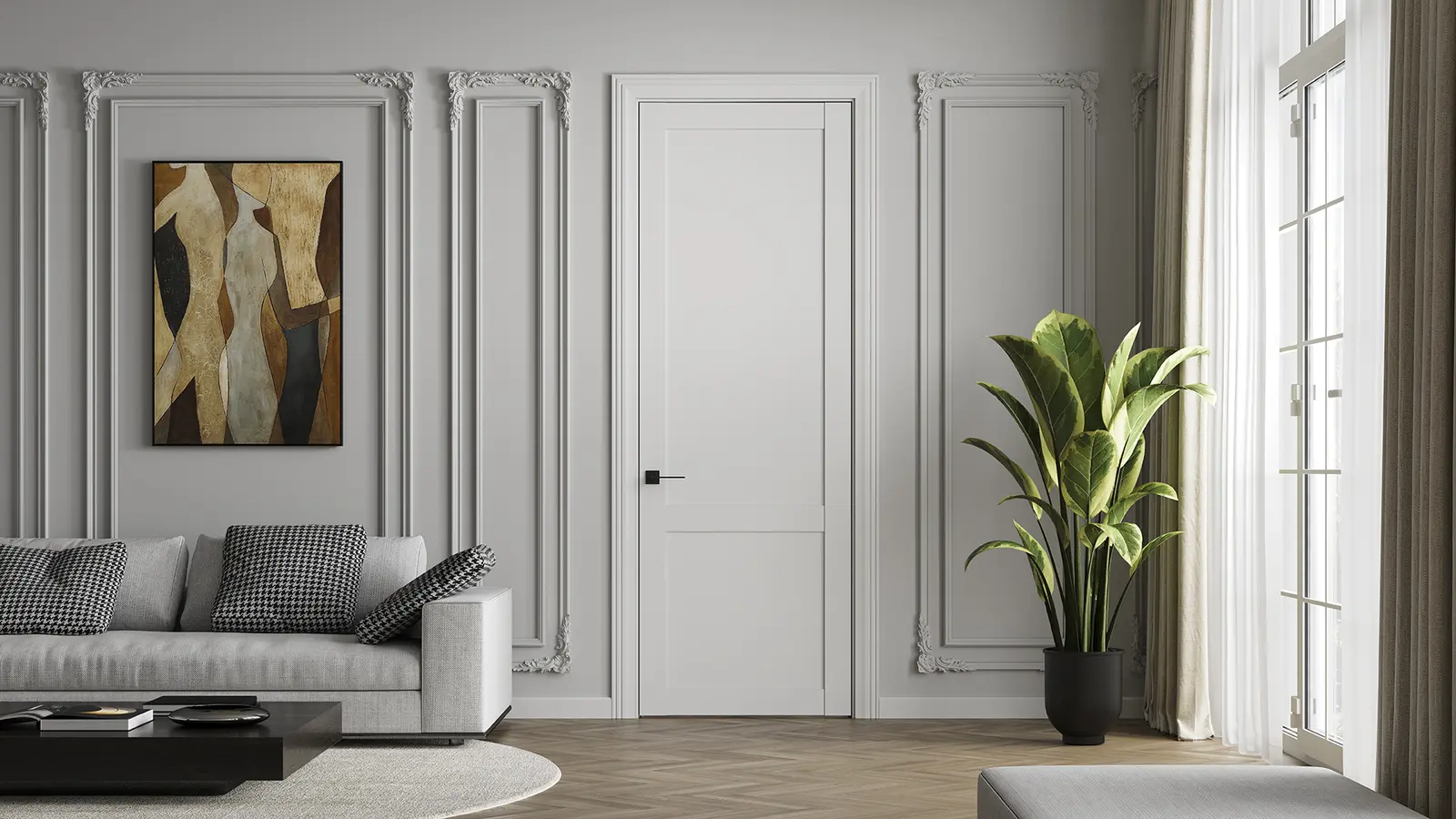 HAUSDOORS «Фактурные линии» — фото