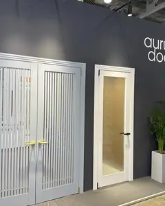 Дверь Aurum Doors «Никель», Ni 4 — живое фото модели; салон BAKUN DOORS, Новосибирск