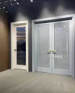 Дверь Aurum Doors «Никель», Ni 4 — живое фото модели; салон BAKUN DOORS, Новосибирск
