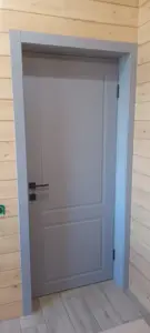 Установленная дверь Дверные решения «Галант» — живое фото; салон BAKUN DOORS, Новосибирск
