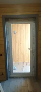 Установленная дверь Дверные решения «Галант» — живое фото; салон BAKUN DOORS, Новосибирск