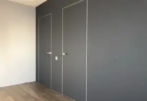 Наш объект · Скрытые двери HAUSDOORS