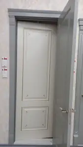 Дверь ZADOOR «Артклассик», ART Classic (эмаль) — живое фото модели; салон BAKUN DOORS, Новосибирск