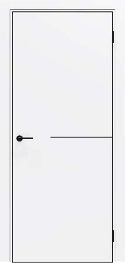 PORTIKA Porta-50.1 B (кромка ABS, цвет черный) без защелки