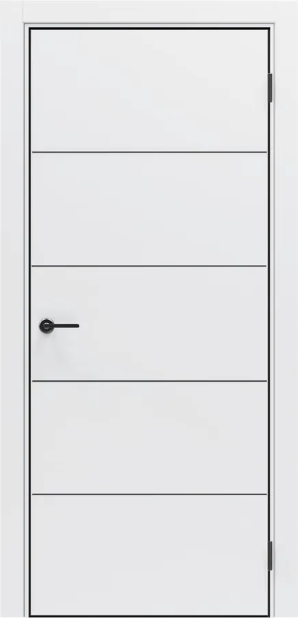 PORTIKA Porta-54 4AВ (кромка алюм, цвет черный)