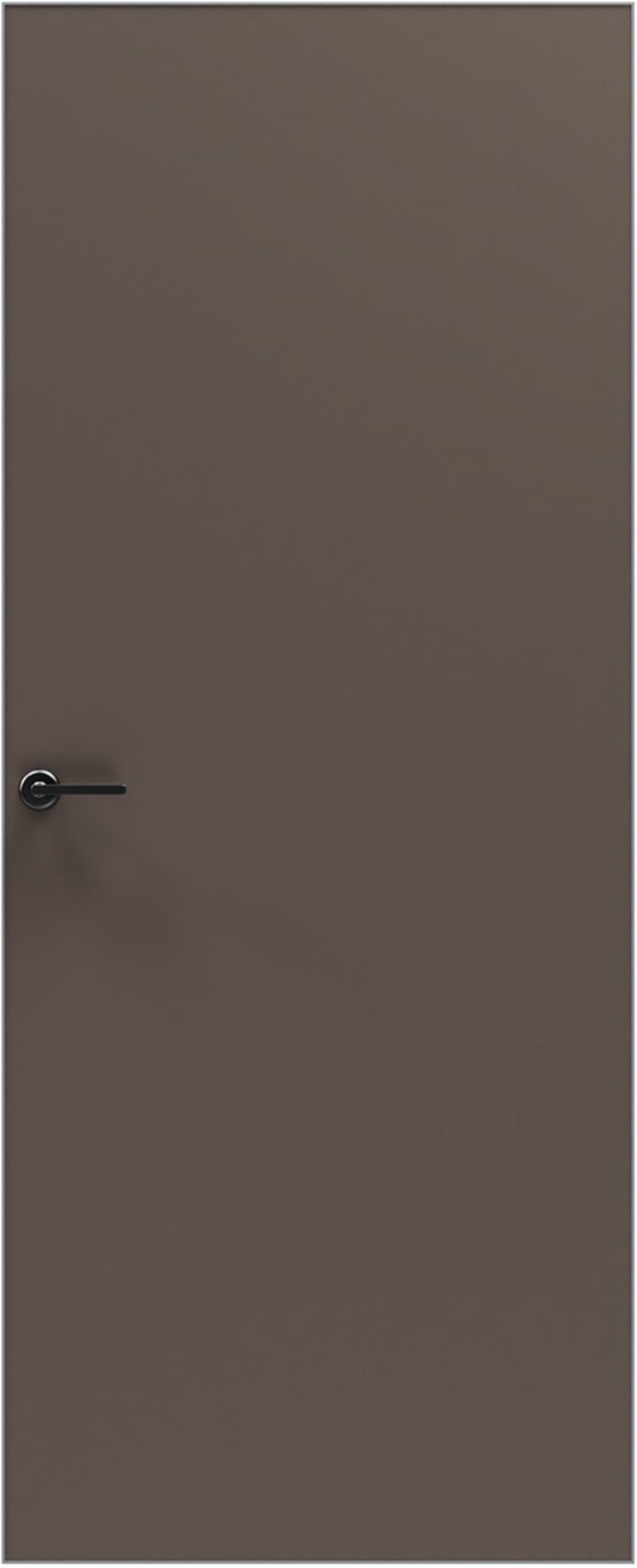 Скрытая дверь Porta Invisible 4A в покрытии Keramik Brown, фабрика PORTIKA