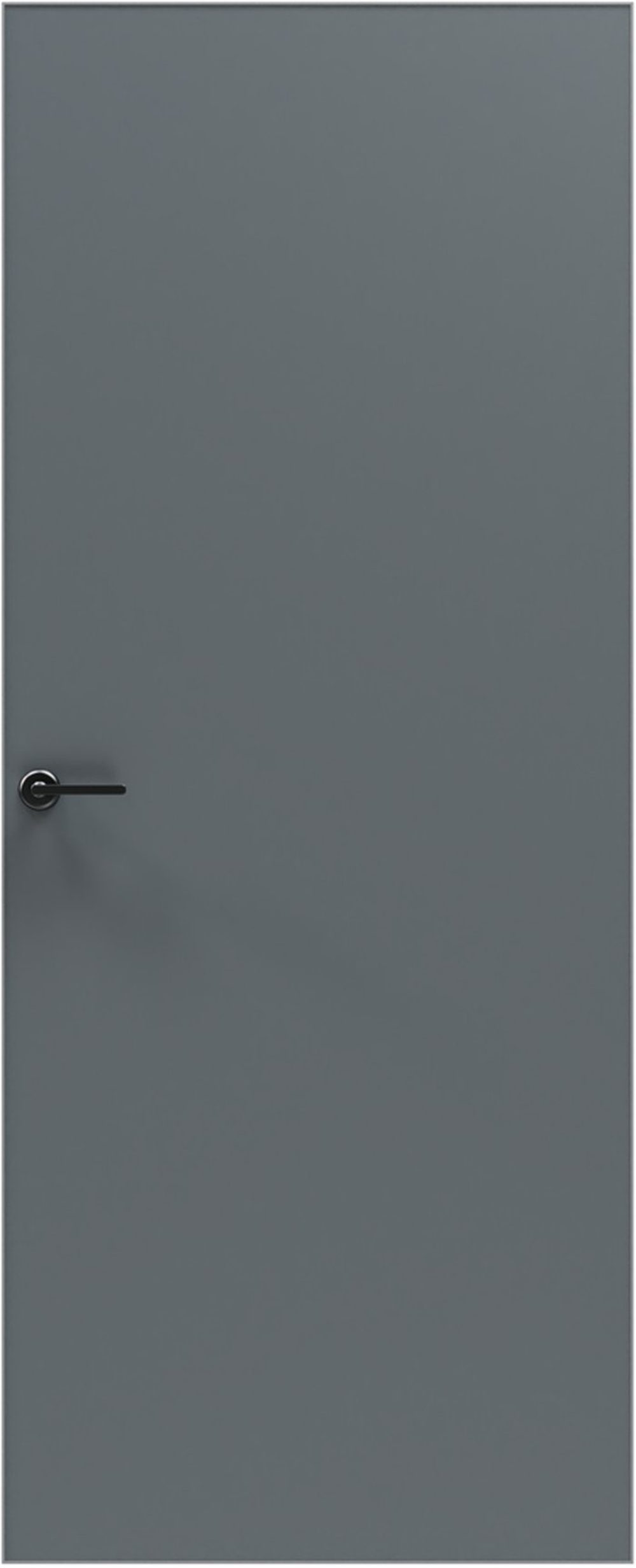Скрытая дверь Porta Invisible 4A в эмали Shellac Graphite, фабрика PORTIKA