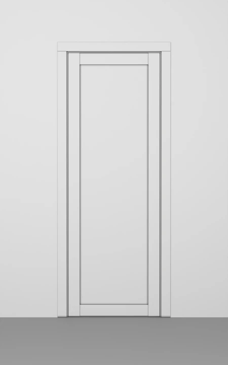 3D-модель двери HAUSDOORS Фактурные линии 4